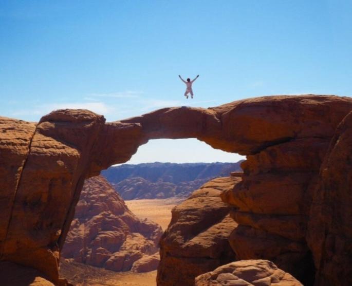 Ferienwohnung Saleem With Jeep Tour Wadi Rum Exterior foto